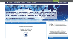 Desktop Screenshot of lacznosc.wzieu.pl